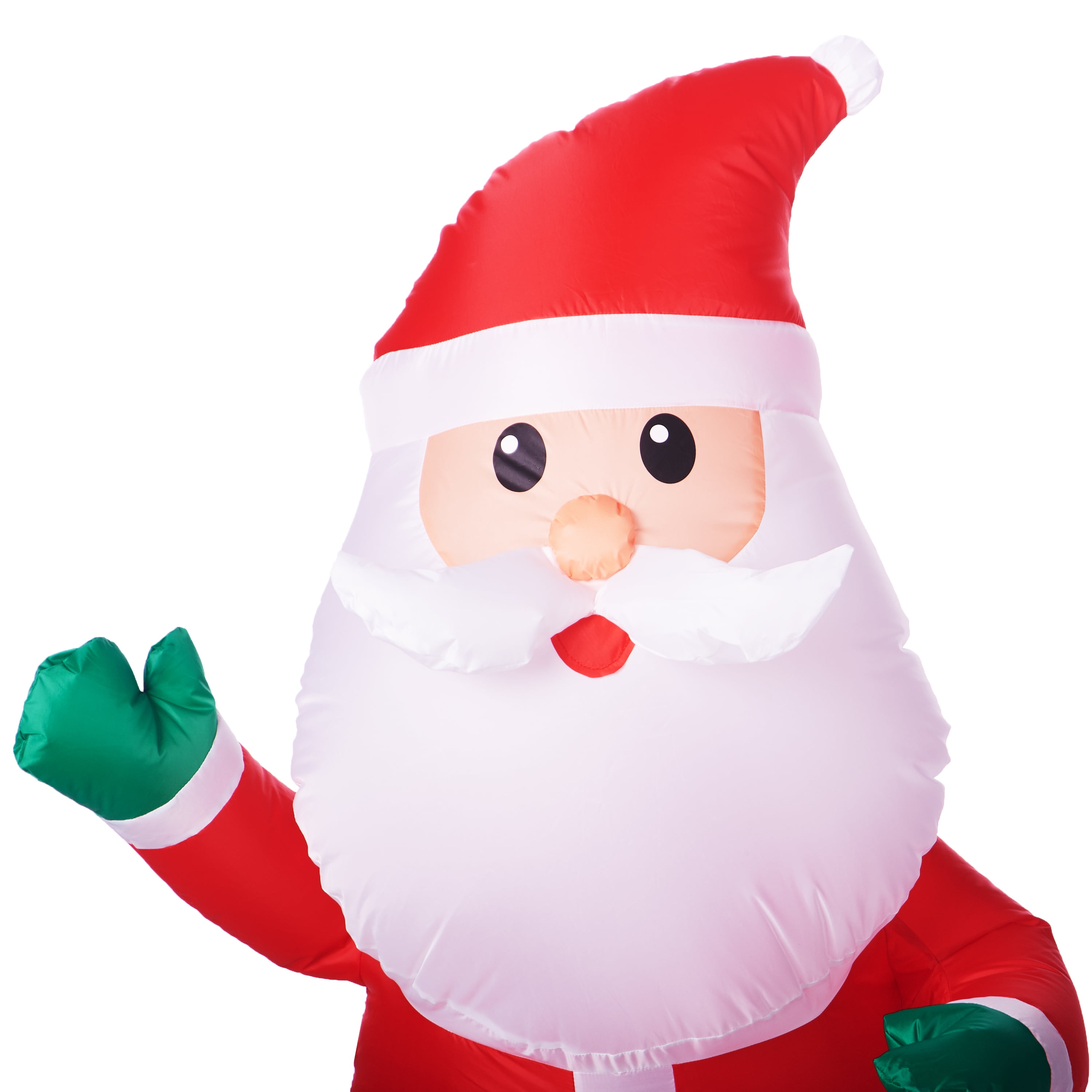 Inflatable Waving Santa Christmas Decoration Outdoor Decor Holiday Time 4 ft