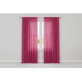 thumbnail image 2 of Solid Poplin Window Curtain or Photography Backdrop 58" Wide - Fuchsia, 2 of 5