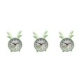 thumbnail image 1 of relayinert Réveil en Forme de Rabbit Deer Mignon pour Chambre Style Nordique Ludique et Attachant Cerf Vert 3Ensemble, 1 of 6