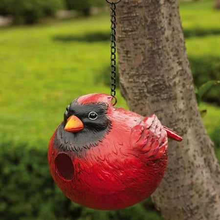 Evergreen Enterprises 2BH079 Birdhouse Portly - Cardinal