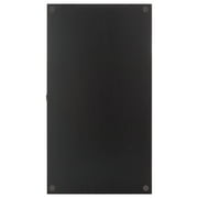 Gallery Solutions Black Wall-Mounted Curio & Shot Glass Display Case - 17x 32 Glass Door