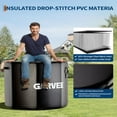 thumbnail image 3 of Danolapsi Ice Bath Tub for Athletes, Compatible with Water Chillers, 186Gallon Inflatable Cold Plunge Tub with Insulated Lid, Portable Cold Water Therapy Ice Pod for Recovery,186Gallon, 3 of 7