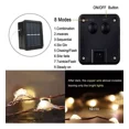 thumbnail image 3 of Cadena De Luces Led Solares Decoración Navideña 20m 8 Modos, 3 of 8