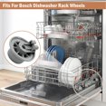 thumbnail image 3 of 10016657 Fits for Bosch Dishwasher Extended Lower Rack Wheel Kit Replacement for Bosch Dishwasher Rack Wheels (4pack&iuml;&frac14;?, 3 of 5