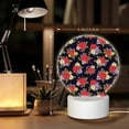 thumbnail image 6 of Pofeuu Red Rose Flower Print LED Christmas Night Light Lamp Base Gift DIY 3D Clear Acrylic Blank Engrave Sheets for Room Cafe Bar Birthday Party Decoration, 6 of 9