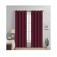thumbnail image 3 of Cortina Blackout En 2 Paneles 280x220cm Premium ! Color Vino Premium, 3 of 4