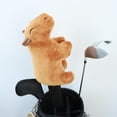 thumbnail image 3 of Funda de Madera de Peluche para Palos de Golf Colamx Diseño Conejillo de Indias S, 3 of 8