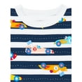 thumbnail image 3 of Wonder Nation Baby and Toddler Boy Tight Fit Cotton Pajama Set 2-Piece, Sizes 12M-5T, 3 of 4