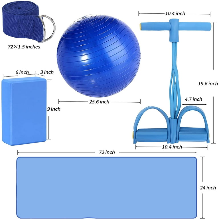 Yoga Blocks Yoga Starter Kit Yoga Equipment Set With Blocks Ball