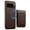 Brown, variant on ELEHOLD Wallet Case For Google Pixel 10 /10 Pro , Compatible with Mag Safe Accessoriees, 2 in 1 Detachable Magnetic Card Holder Faux Lychee Pattern Leather Kickstand Wallet Case ,Blue