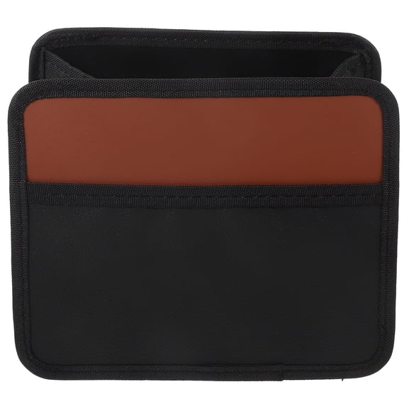 Garage Trash Can Foldable Kitchen Trash Can Collapsable Trash Can 25.00X22.00X14.00CM Black