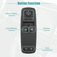 thumbnail image 3 of 1 juego de interruptor de ventana eléctrica apto para Dodge Grand Caravan 3.6L 2012-2015 con herramienta de extracción No.68110870AA, 3 of 7