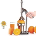 thumbnail image 3 of Exprimidor manual con palanca, prensa de frutas para naranjas, cítricos, exprimidor de limón, exprimidor de frutas de acero inoxidable de mano, 3 of 5