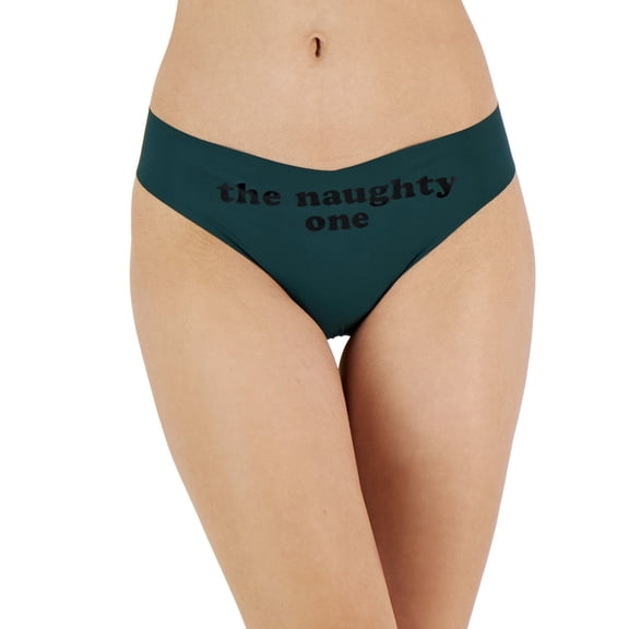 Jenni Women's No-Show Bikini Underwear Nice One (Nice One, M)