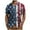 Blue, variant on cllios Men's American Flag Hawaiian Shirts Patriotic 4th July Shirt Summer Casual Button Down Beach Shirts Distressed USA Flag Graphic Tee Tops