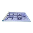 thumbnail image 2 of Ahgly Company Machine Washable Indoor Rectangle Abstract Blue Contemporary Area Rugs, 7' x 10', 2 of 4