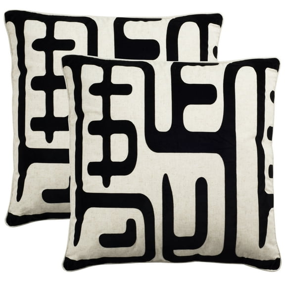 Safavieh Maize Geometric Pillow, Set of 2