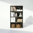 thumbnail image 6 of Furinno Simple Open Shelf, Bookcases, 4-Tier, French Oak, 6 of 6