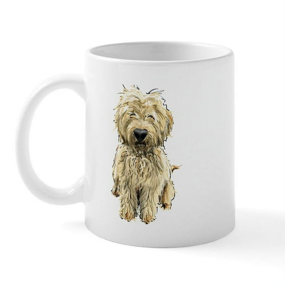 CafePress - Goldendoodle Mug - 11 oz Ceramic Mug - Novelty Coffee Tea Cup
