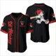 thumbnail image 3 of Camisetas de béisbol de dibujos animados de Mickey Mouse de Disney MINISO para niños adultos, camisetas de manga corta de moda de gran tamaño en 3D de Minnie, 3 of 5
