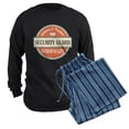 thumbnail image 6 of CafePress - Security Guard Gift Idea - Men's Long Sleeve Loose Fit Cotton Dark Pajama Set, 6 of 7