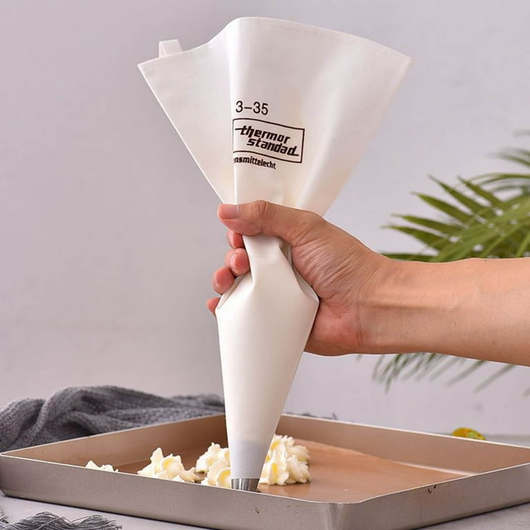 Thicken Reusable Cake Piping Bag Easy to Clean Food Grade Hygienic Bake Cotton Cake Cream Pastry Bags Baking Tool Decorating Tool Walmart