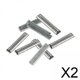 thumbnail image 1 of Conectores De Rieles Para Maquetas De Trenes 2x10x, Suministros De Hierro Para Maquetas, Placas De Unión Fáciles De Instalar, Escala N. 2 piezas, 1 of 10