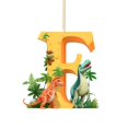 thumbnail image 1 of Riforla Dinosaur 26 Letters Acrylic Pendant Home Decoration Car Pendant Backpack Pendant Hangs F, 1 of 4