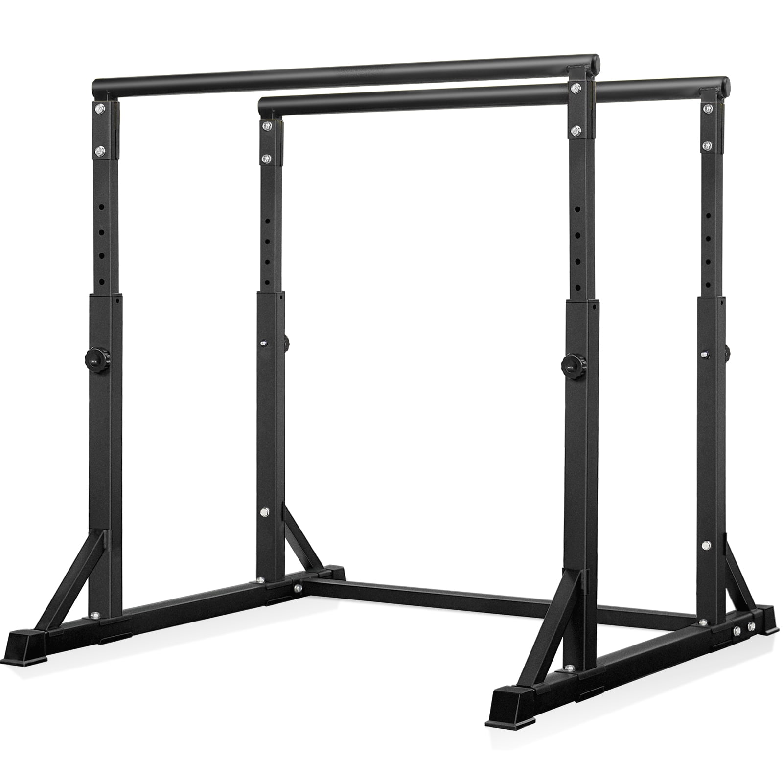 Primy 800lbs Dip Bar, Heavy Duty Dip Station with 7 Height Levels, Adjustable Parallel Bars, Exercises Strength Training for Home Gym