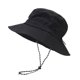 thumbnail image 2 of Sombrero de Pescador para Mujer | Sombrero de pescador de protección solar plegable de poliéster | Gorra de viaje ligera y transpirable para exteriores Negro Azul marino Rosa Rojo Gris Caqui Verde, 2 of 6