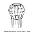 thumbnail image 3 of ZheElen Grilles à Lames en Acier Inoxydable pour 75pipes 1Set Robuste et Durable, 3 of 6