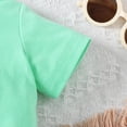 thumbnail image 4 of Ensemble de Tenues Garçon Imprimé Manches Courtes Hauts Shorts Col Rond Vêtements d'Été pour Garçons 2-3 Ans Mode Garçons, 4 of 6