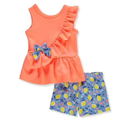 New Chic Girls' 2-Piece Shorts Set Outfit
