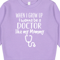thumbnail image 3 of Inktastic Future Doctor Like Mommy Toddler Sweatshirt, 3 of 4