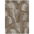 thumbnail image 2 of Addison Rugs Chantille Indoor/Outdoor Contemporary Mid-century Modern Chocolate Machine Washable Rectangle Rug, 8' x 10', 2 of 8