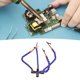 thumbnail image 1 of Helping Hands Soldadura De Tercera Mano, 4 Brazos Con Base De Abrazadera De Mesa Ajustable Para Reparación De PCB, Soporte De Soldadura De Joyería, 4 Brazos Flexibles Que Ayudan, 1 of 7