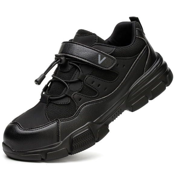 AUXDIQ Steel Toe Work Shoes for Men Women Construction Industrial Safety Sneakers