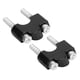 thumbnail image 2 of Abrazadera superior del manillar, 2 uds. Elevadores de altura del manillar negro para accesorios de motocicleta,Elevadores de altura del manillar Elevadores de manillar Adaptador de árbol del manillar Higoodz Accesorio de coche, 2 of 7