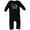 AB-Black, variant on Inktastic Blue Happy Birthday Daddy Baby Romper Coveralls