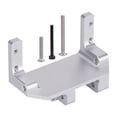 thumbnail image 1 of Soporte Servo SCX10 III, Accesorio de Coche Modelo a Escala 1/10, Suspensión de de Soporte de Eje AR45P, Pieza de Actualización de Plata, 1 of 8