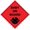 Red, variant on Baby On Board Bumper Magnet by DCM Solutions (Red, 5" W x 5" H)