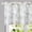Mn011, variant on Blue Leaf Print Valance Curtains, 1 Panel Country Style Easy Care Window Valances, Rod Pocket Decorative Short Drapes for Living Room, W 52 x L 18