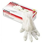 Generations Consumer 8971L Latex Gloves, Powder-Free, Natural White, Large, 1000/Carton