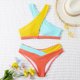 thumbnail image 5 of Cismea - Bikini de Tanga para Mujer, Traje de BañO con Estampado de Leopardo, Sexy Bikini Triangular de 2 Piezas（Amarillo） Cismea bañador, 5 of 6
