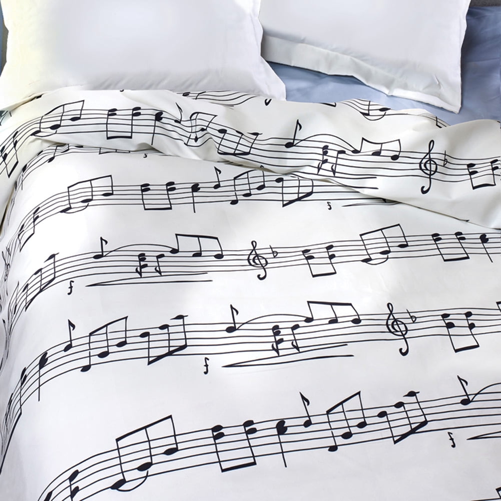 Sheet Music Duvet Cover Full Queen Size 88 X 88 Walmart Com