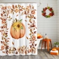 thumbnail image 2 of Sunflower Sunflower Shower Curtains for Bathroom, Eucalyptus Leaf Rose Waterproof Fabric Shower Curtain for Bathroom Bathtub Decoration, Machine Washable, 54x"78", 2 of 9