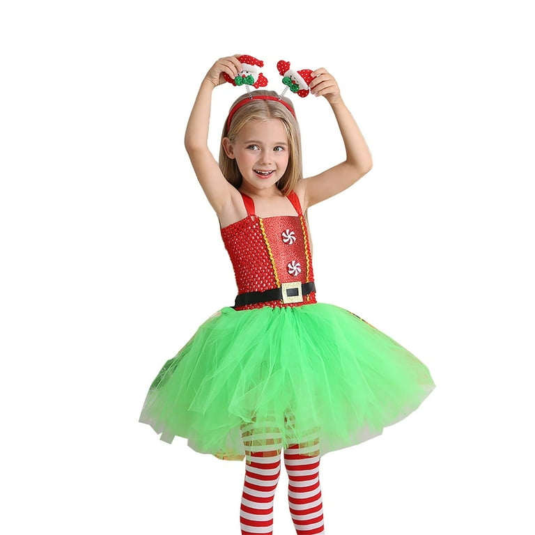 black and green christmas dress Emerald Green Velvet Christmas Dress: Toddler Holiday Outfit with Headband