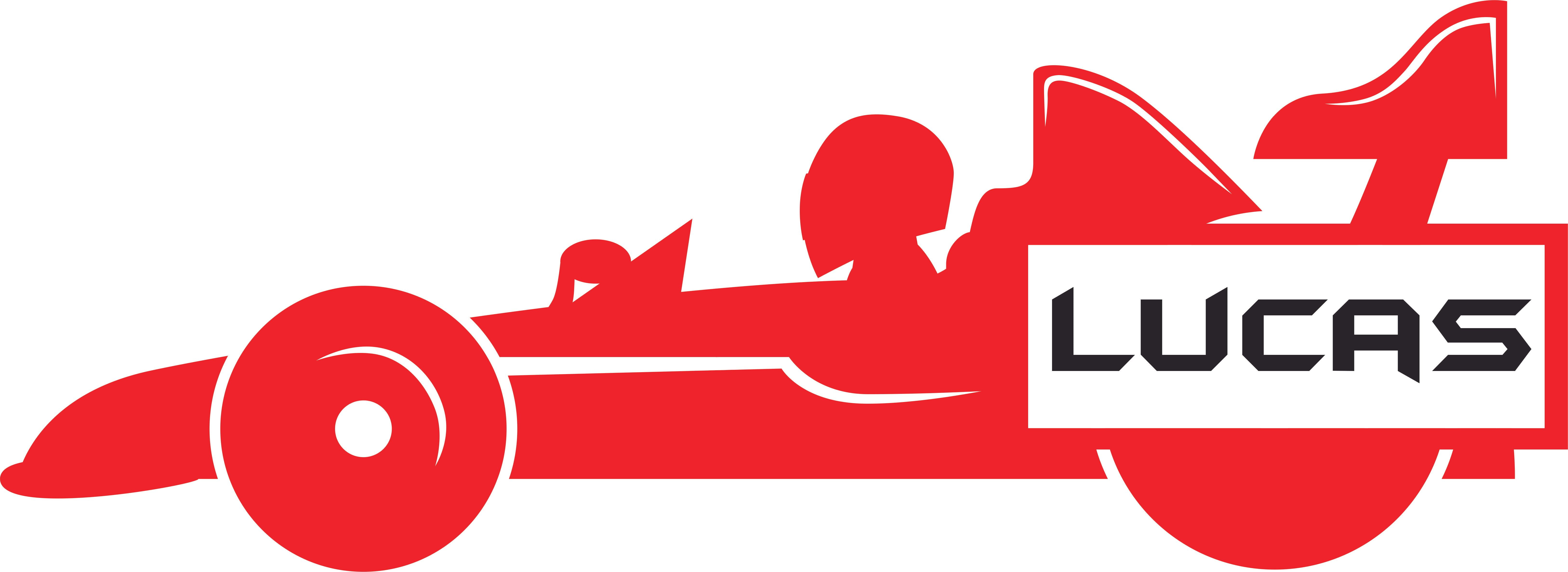 Race Car Racing Wheels Cartoon Character Personalized Wall Decal Custom