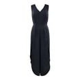 thumbnail image 1 of Ropa Playa Ocean Pacific para Mujer Jumpsuit Sin Manga Cuello V Pierna Picos Negro Talla M, 1 of 4