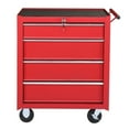 thumbnail image 1 of Zimtown Coffre à Outils Roulant, Armoire de Rangement à Outils à 4 Tiroirs pour Garage, 1 of 13